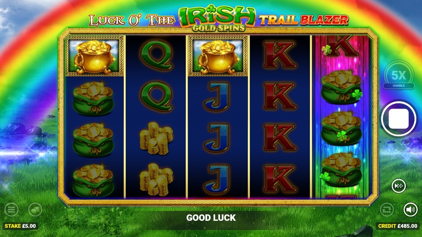 Explore the fortune trail in Blueprint Gaming’s Luck O’ The Irish Gold Spins Trail Blazer