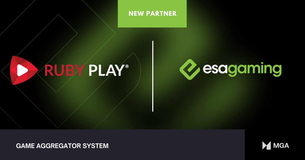 ESA Gaming integrates RubyPlay content into Game Aggregator System