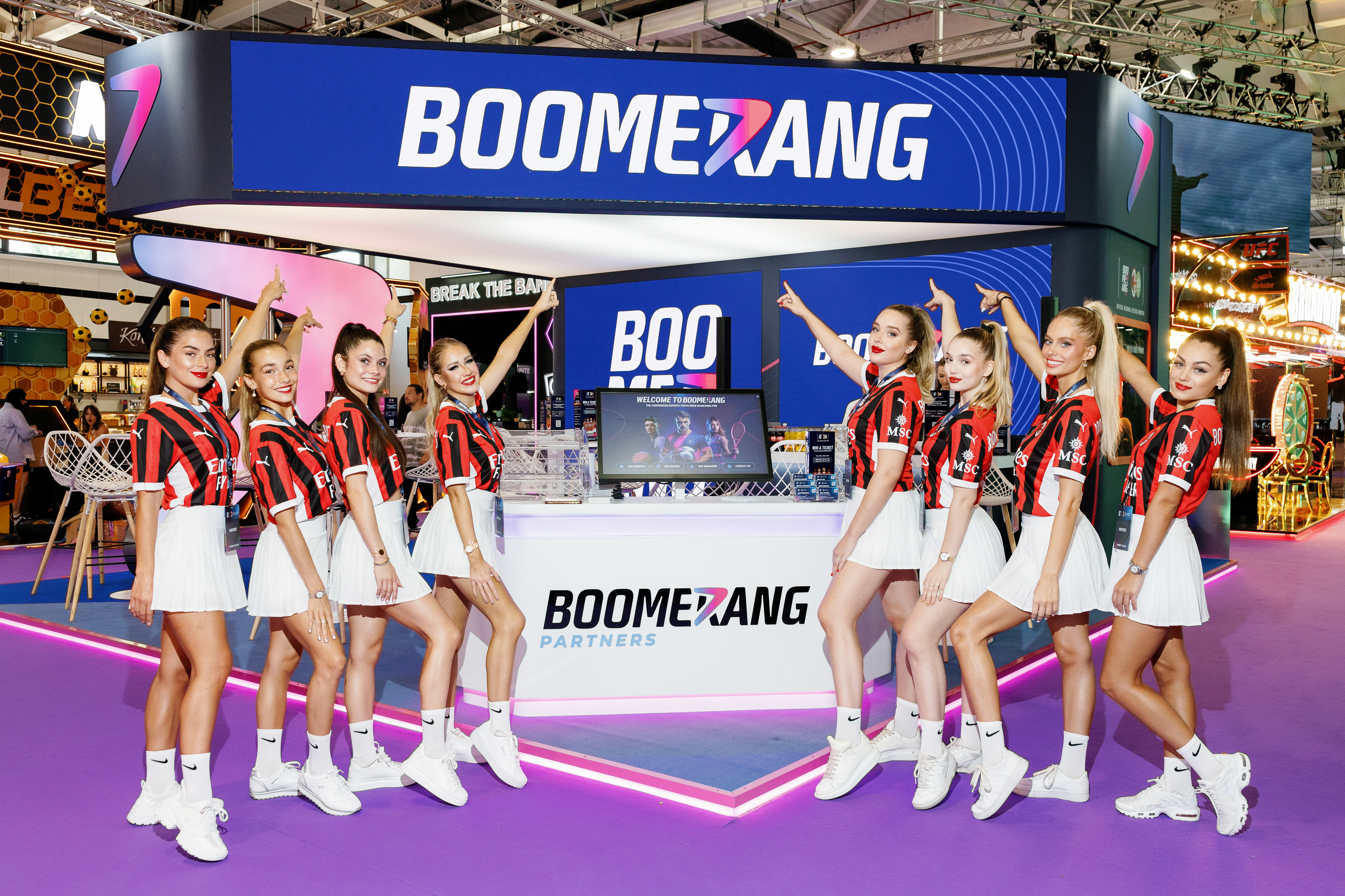 Boomerang Provide Trip for Giveaway Winners from SiGMA East Europe 2024 to San Siro for an AC Milan Match