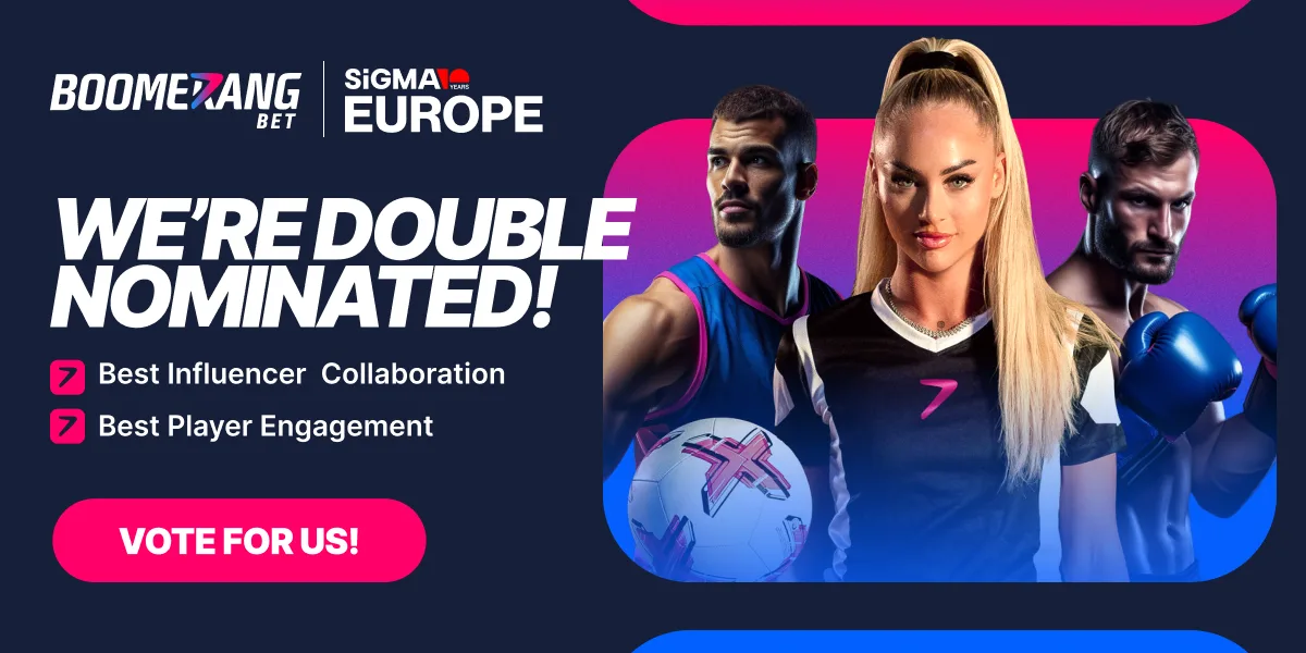 Open Voting for the SIGMA Europe 2024 Awards: Boomerang Shortlisted in Two B2C categories