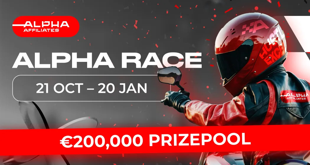 ALPHA AFFILIATES LAUNCHES HIGH-STAKES ALPHA RACE WITH €200,000 PRIZE POOL