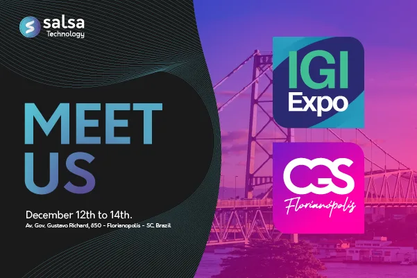 Salsa Technology is primed for joint IGI Expo and CGS event in Florianópolis