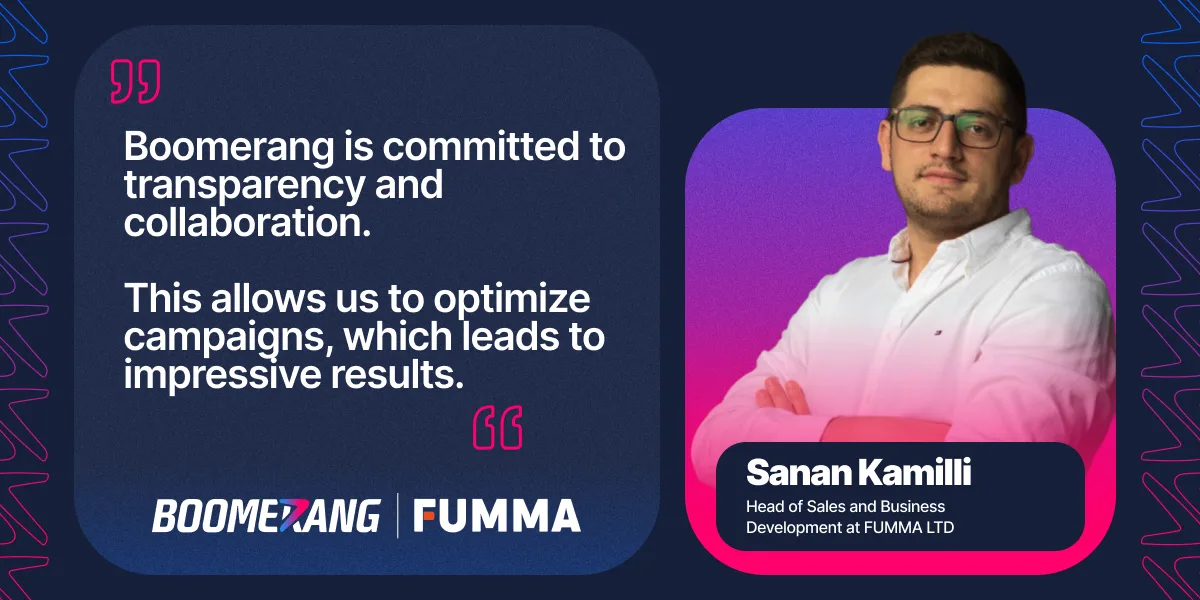 Boomerang and FUMMA – The Story of Successful Partnership