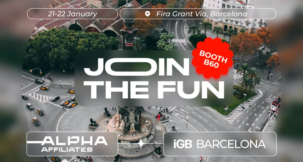 Transform Partnership Experience with Alpha Affiliates at iGB Barcelona!