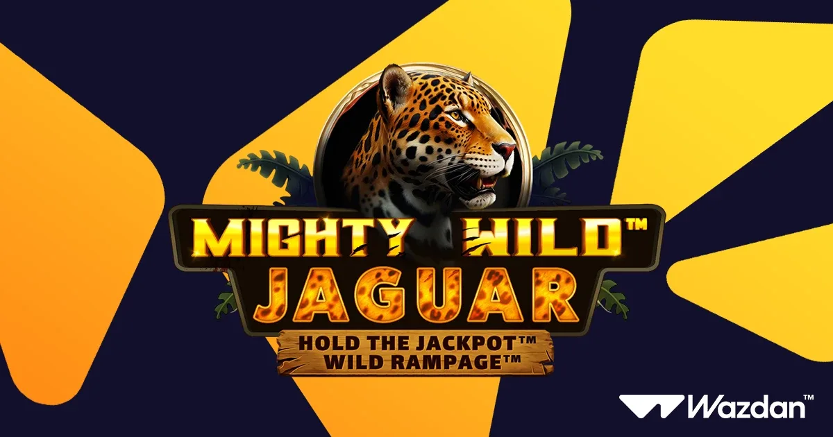 Wazdan roars into action with Mighty Wild: Jaguar